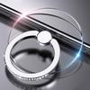 Transparent Cell Phone Ring Holder Stand 360°Degree Rotation Clear Finger Grip Kickstand Compatible iPhone Xiaomi for Phone Case