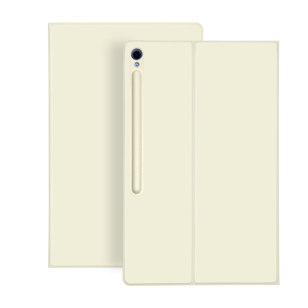 Ultra-Thin Tablet Case with Magnetic Stylus Slot for Samsung S10 FE Plus