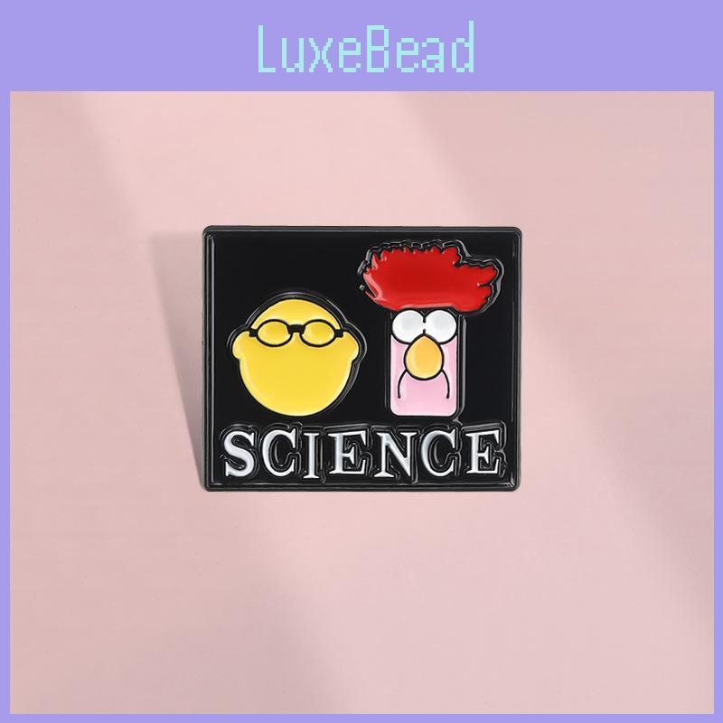 Auffällige Cartoon-Legierungs-Charakter-Brosche für modische Kleidung und Taschen