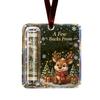 Snowman Christmas Cash Holder Hanging Ornament-House