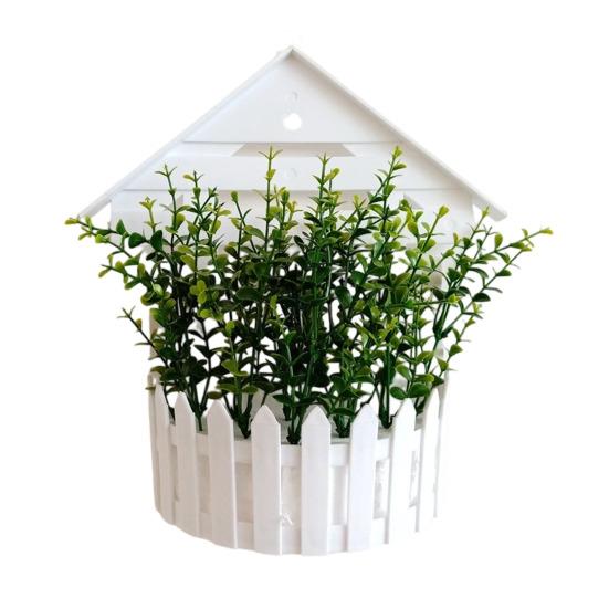 Yousheng Hanging Flower Basket, Sustainable Use Handcrafted Unique Design, Durable Wear-Resistant Home Decoration, for Balcony Garden