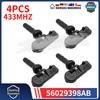 4 ADET Lastik Basınç İzleme Sensörü 56029398AB 68241067AA Chrysler Voyager Dodge Durango Jeep Grand Cherokee Fiat 433MHZ TPMS