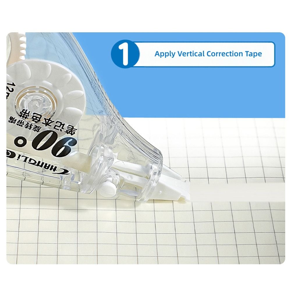 Silent Hidden Correction Tape 12M Large Capacity Study Writing White-out Students