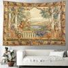 Vintage Medieval Tapestry Milles
