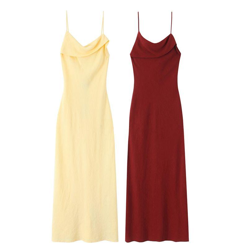 Kaslead New Women clothes Western Style Fashion Blended Midi Underwear Dress 3387730 300