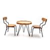 1/12 Scale Miniature Coffee Table Chair Set Scene Decoration Furniture Doll House Accessories Leisure Setting Props
