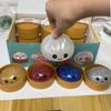 Cute Glitter Dumplings Squishy Toy With Steamer Soft Slow Resilience Toys Stress Relief Sensory Ball Sparkling Relaxation Tool