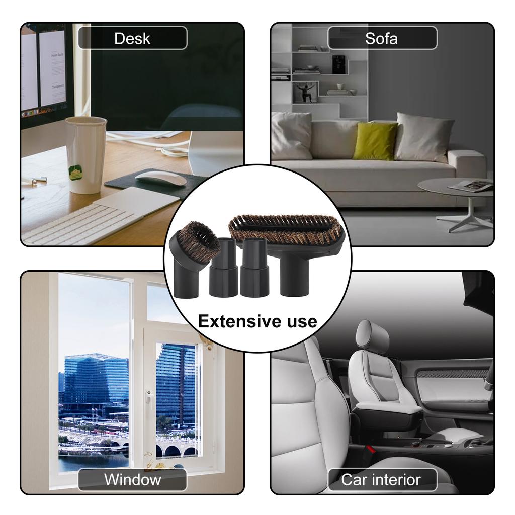 4ks náhradní adaptéry pro vysavač, sada pro přenosný vysavač, sada pro opakovaně použitelný čistič