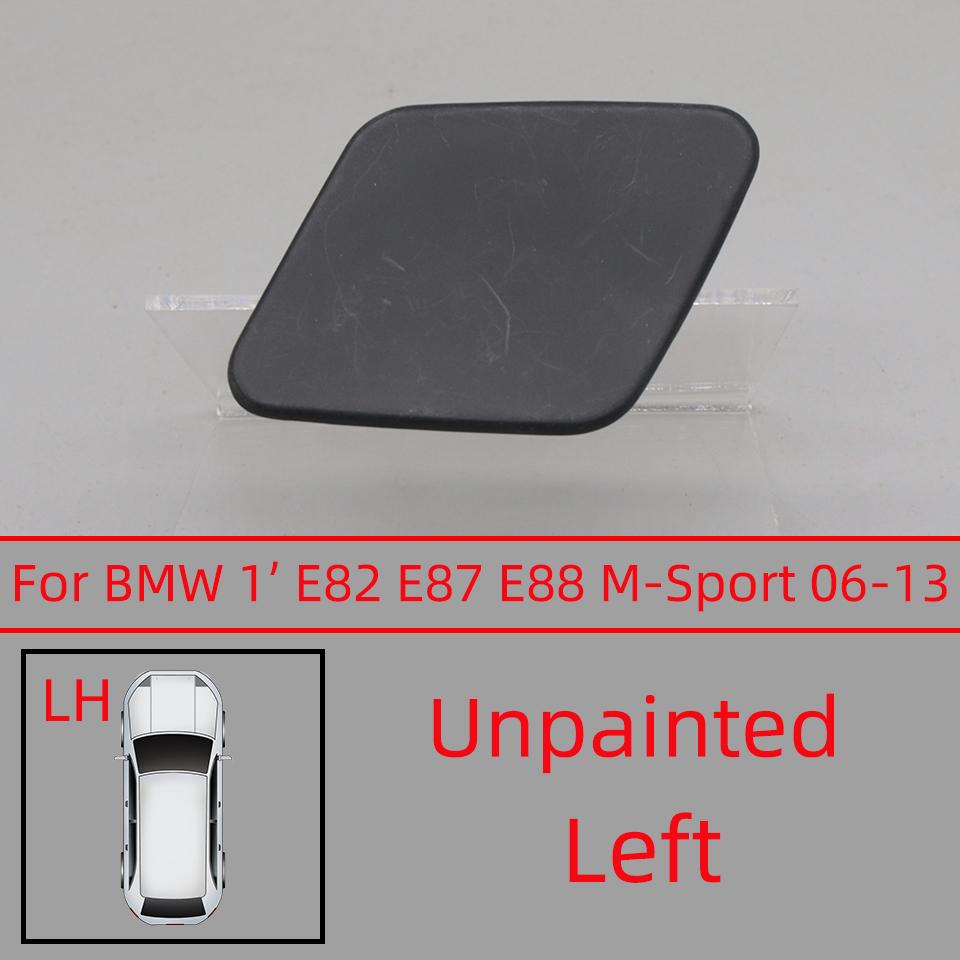 For BMW 1 Series E81 E82 E87 E88 LCI M SPORT 2005-2013 Front Headlight Headlamp Washer Nozzle Cover Cap 61677837431 61677837432