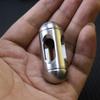 EDC Fidget Slider aus Edelstahl mit Etui ADHS Autismus Stressabbau Sensorischer Metallzylinder Anti-Angst-Gadgets für Erwachsene