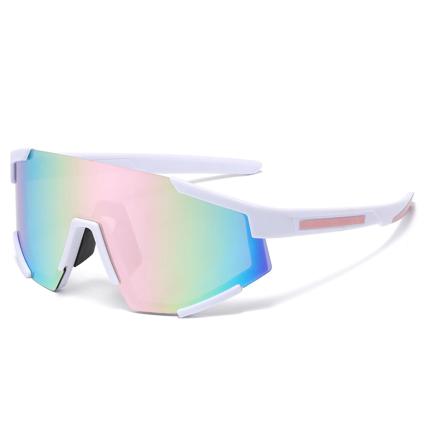 

New Sports Sunglasses Fashionable Men S And Women S Cycling Glasses Colorful Sunglasses 9996