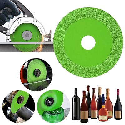 Cam Kesme Diski Süper Ince 100mm Elmas Testere Pah Kırma Bladewheel Seramik Cam Şarap Şişeleri için Kesme Öğütücü