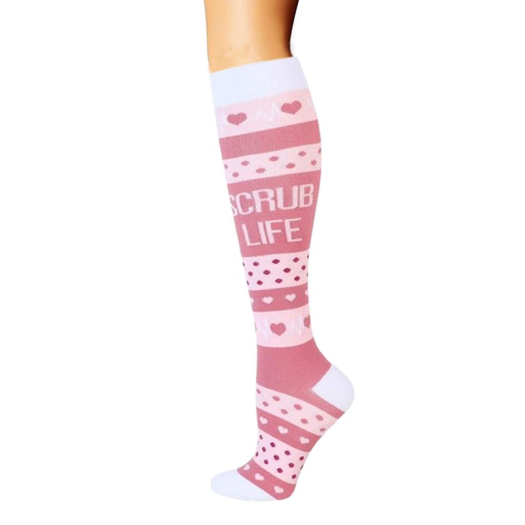 200+ Styles Compression Sports Socks for Men & Women: Breathable, Non-Slip Calf Socks for Fitness & Marathon, Individually Packaged