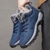 Men's Lightweight Winter Snow Boots with Warm Velvet Lining