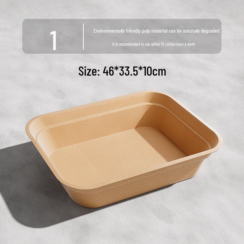 Portable Biodegradable Cat Litter Box: Temporary, Car-Friendly Solution for Cats' Needs
