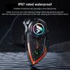 Motorcycle Intercom Helmet BT Headset Compatible with a Variety of Helmets