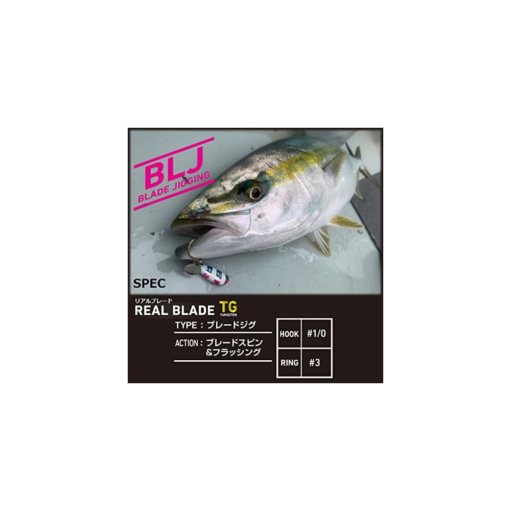 Daiwa Real Blade TG Jigging Lure 80g Kaimura Iwashi Fishing Tackle