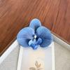 3D realistic orchid hairpin 1 PC butterfly side clip flower atmosphere-themed hairpin with girl  Delicate Jewelry