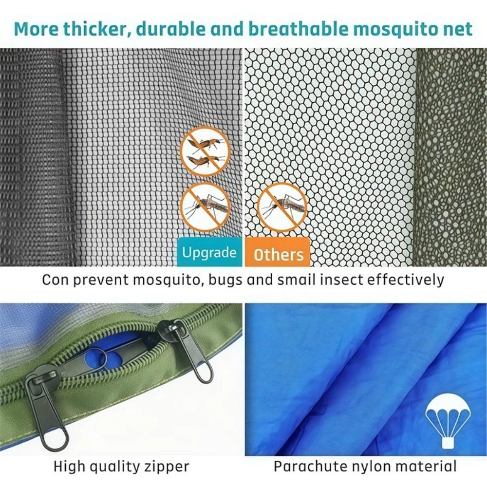 Portable Travel Hammock Foldable Storage Hiking Hammock High Quality Outdoor Hammock  Outdoor Use