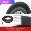 3cmx1m Trunk Protection Sticker Universal Car Wheel Lip Body Protector Door Seal Cover Strip Mud Guard Car Sill Step Protector