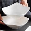 Naijiang Ceramic Square Dinner Plates Set
