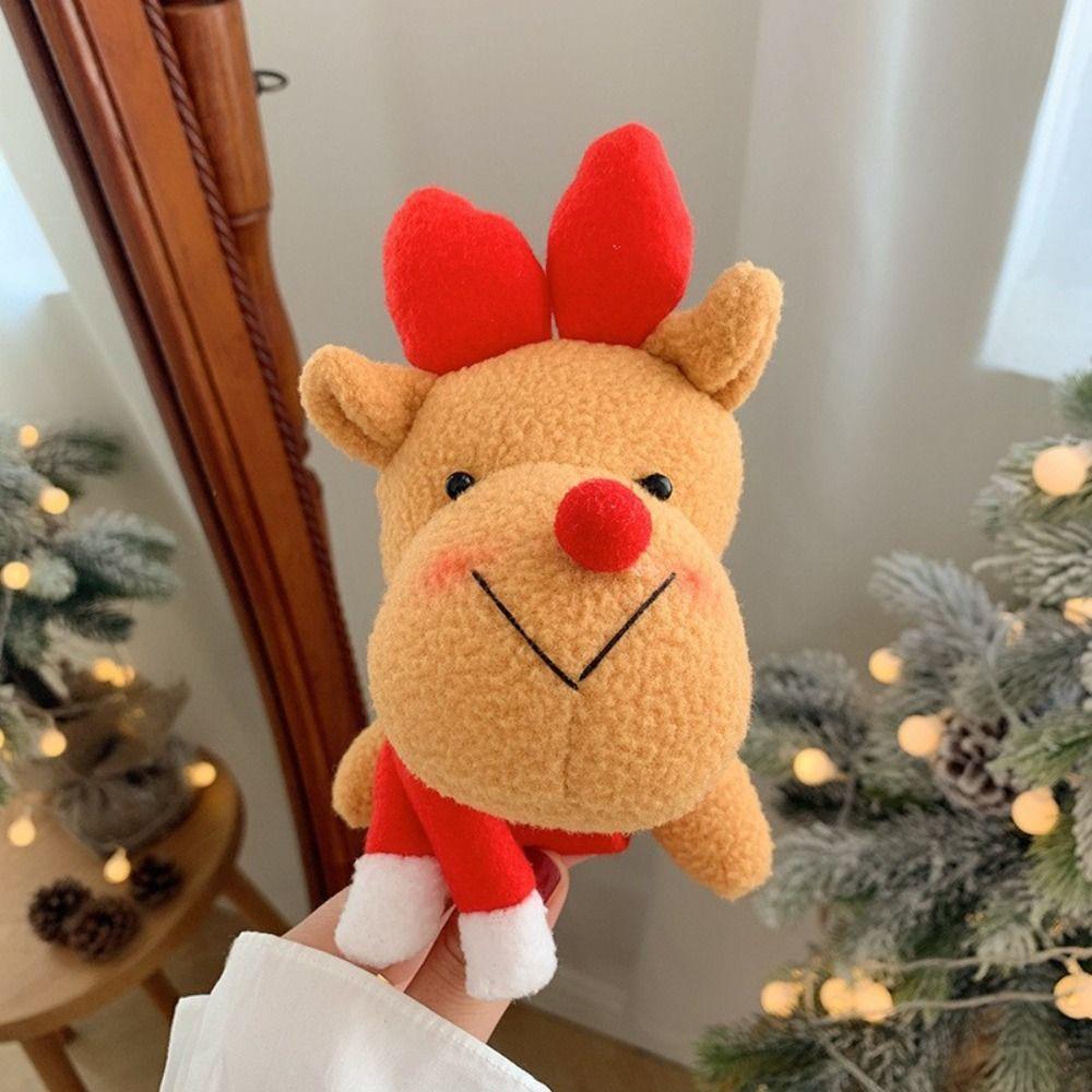 Santa Claus Christmas Plush Toy Bracelet Christmas Doll Bracelet  Children Wrist Accessories