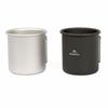 Mountainhiker 300ml Tea Water Mugs Lightweight Coffee Tea Mug Aluminum Foldable Handle Outdoor Portable Camping Hiking Tableware