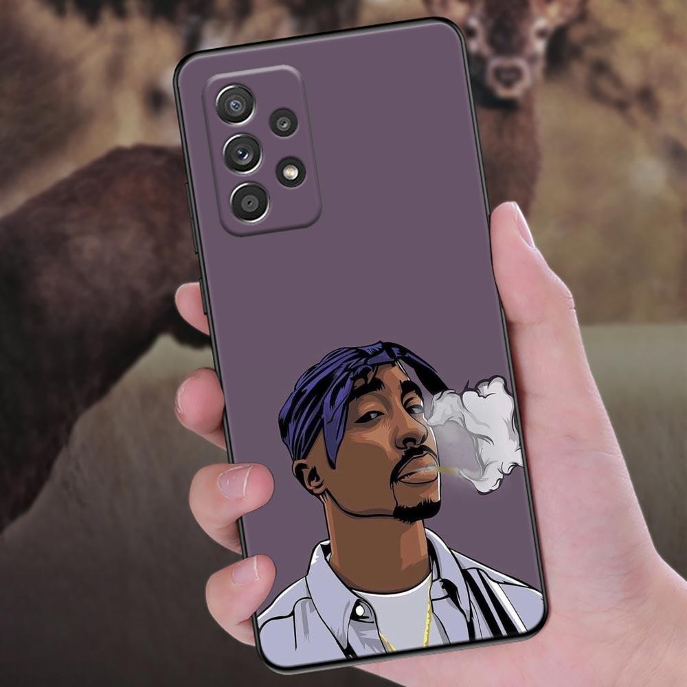 

Чехол для телефона HipHop Rap 2Pac Tupac Shakur для Samsung Galaxy A57 A56 A37 A55 A36 A26 A54 A52 A35 A34 A25 A17 A16 A15 A07 A06 Samsung A06 4G