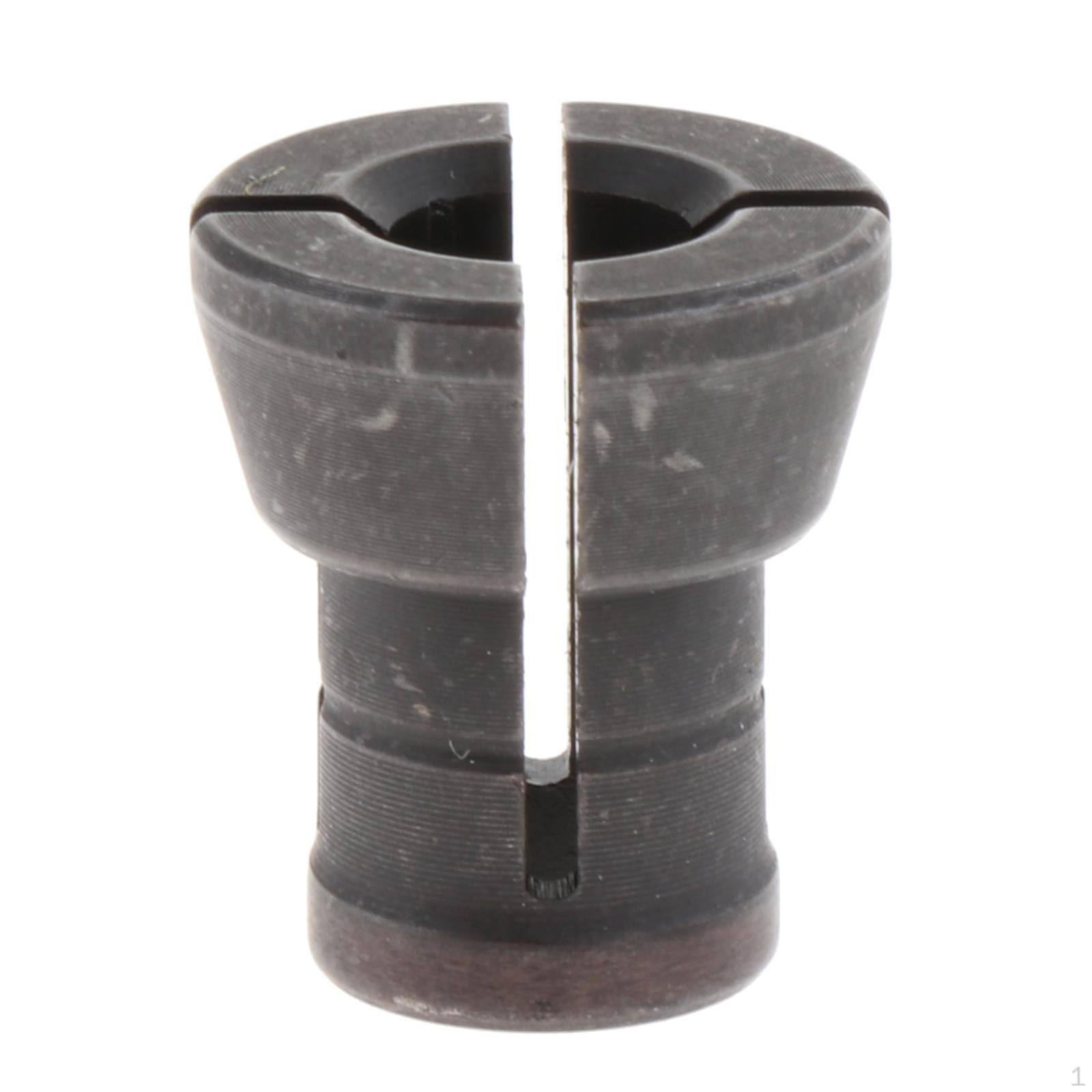 

Bit Collet Chuck Clamping Adapter,High Precision Adapter for Engraving Trimming Machine 6mm