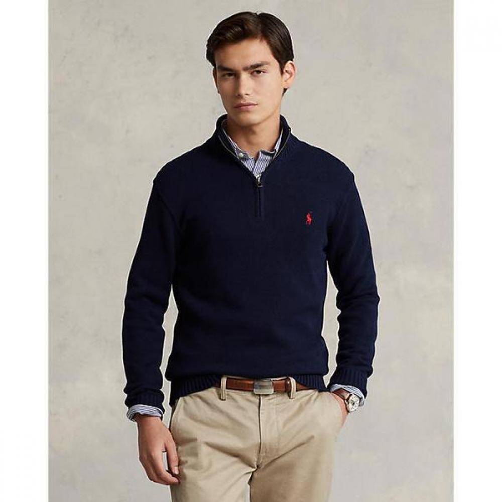 Polo Ralph Lauren Men S Cotton Quarter Zip Sweater mnpoSwe16821411400 S