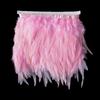 1Meter Fluffy Chicken Feather Trim 8-13cm for Wedding Clothing Dress Decoration Rooster Feather Ribbon Sewing Accessories