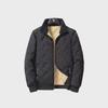 Men's Windproof Plush Lambskin Coat – Thick, Versatile, Large-Size Winter Jacket