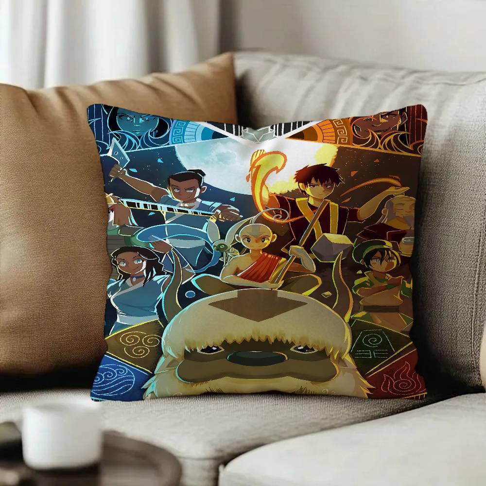 AAvatar The Last AAirbender Cushion Cover Inches Farmhouse Decor Home Throw Pillow Covers for Couch Decorations