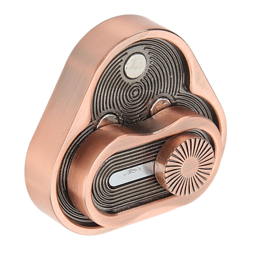 Push Slider Aluminium Alloy Portable Tricyclic Corrosion Resistance Fingertip Slider Toy for Relieve Stress Autism