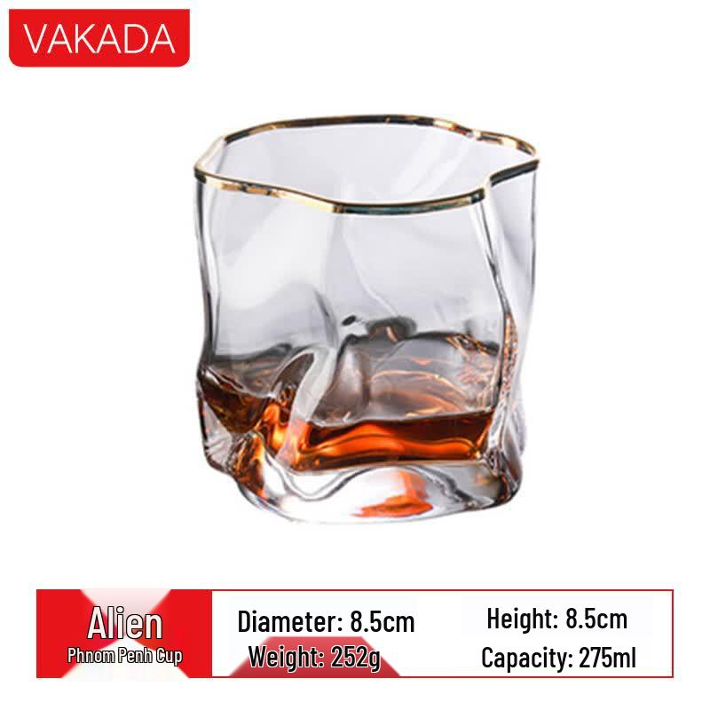 VAKADA Nordic Crystal Whiskey Glass