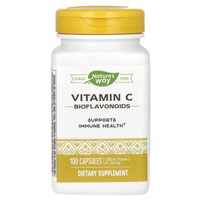 Vitamin C, 1,000 Mg, 100 Capsules (500 Mg Per Capsule)