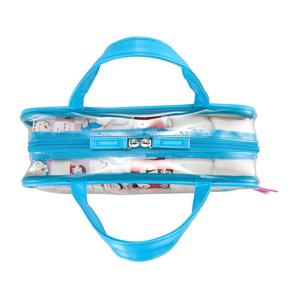 Doraemon Travel Pouch Set 7122 DR11. Light Blue Doraemon