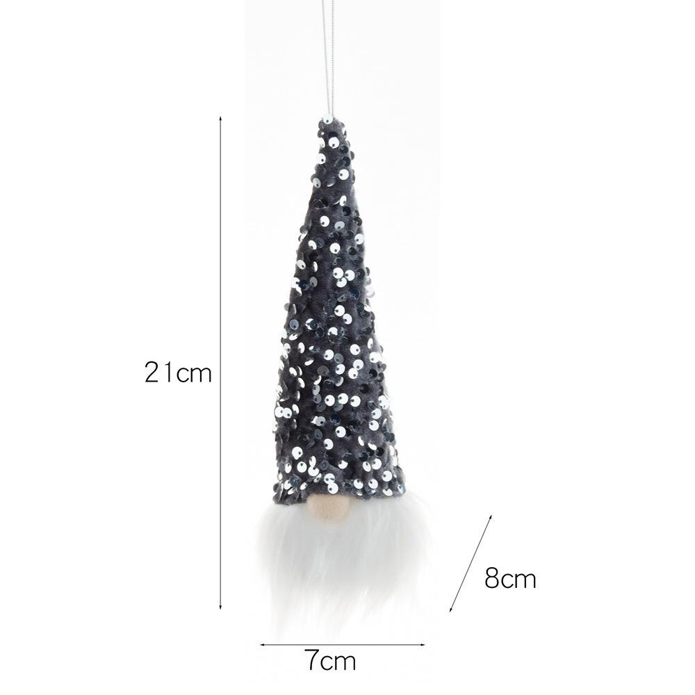 Gnome Light Decor Manual Measurement Christmas Pendant Sequin Gnome Ornament  Christmas Light Decoration For Christmas