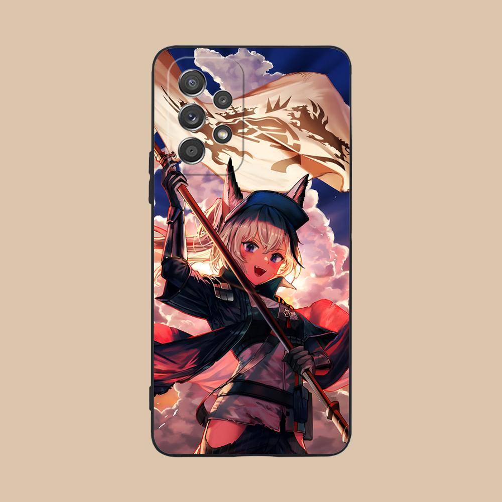 

Arknights Grani Matte TPU Mobile Phone Case for Samsung Galaxy M55 54 42 35 34 33 32 23 22 15 14 13 12 F55 5G Colorful Cover Galaxy F04