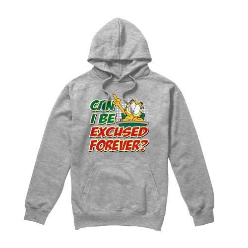 Garfield Mens Excused Forever Hoodie
