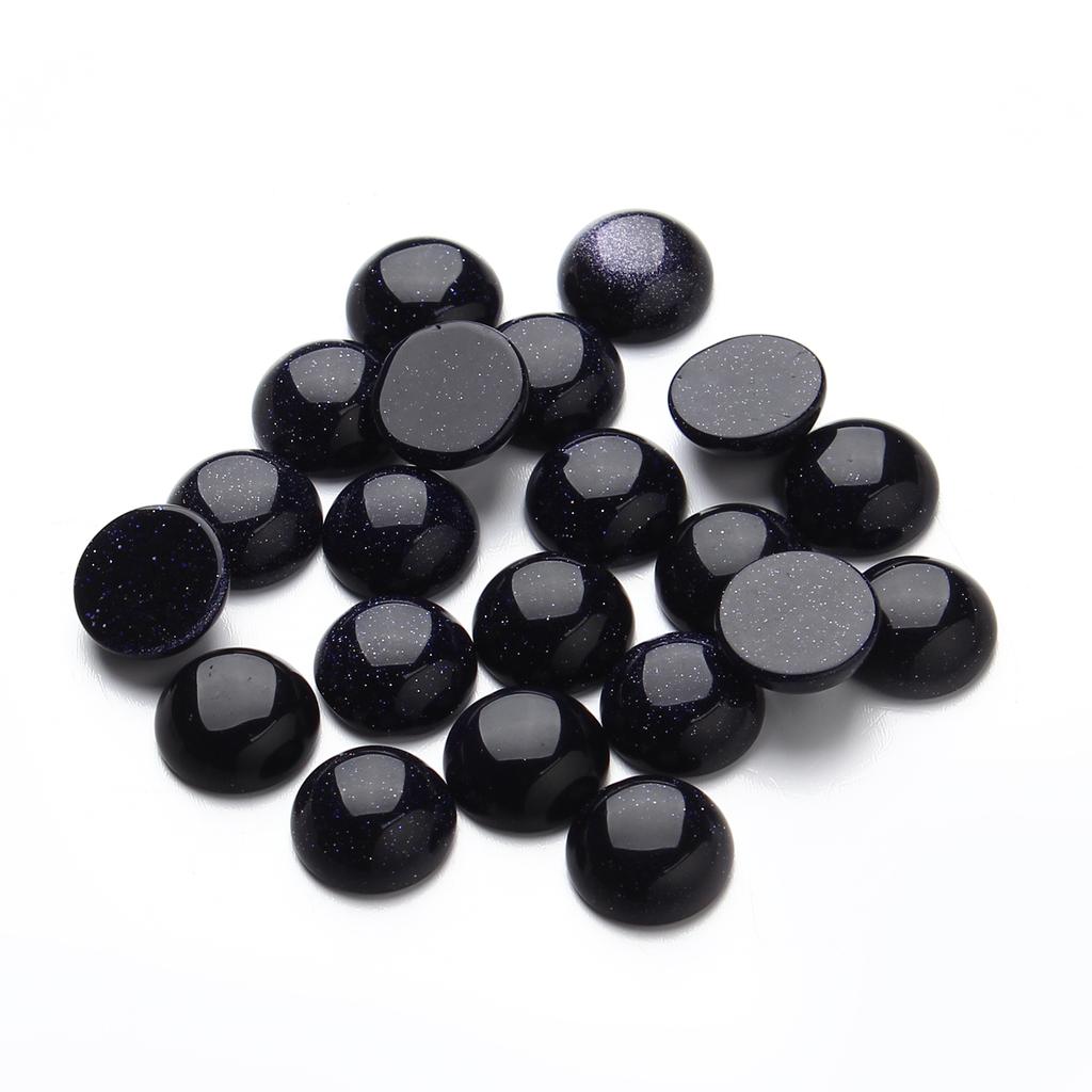 5-10pcs/lot Natural Stone Cabochon 4-25mm Amethyst Tiger Eye Agate Half Round Cabochon For DIY Ring Necklace Jewelry Accessories