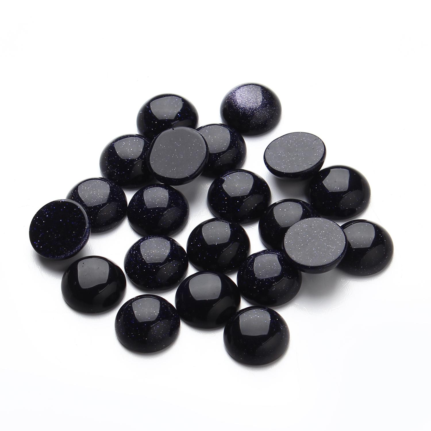 

DC 5/10Pcs Natural Stone Cabochon Beads 4/6/8/10/12/14/16/18/20/25mm Round Cabochon Loose Beads Cabochon Cameo DIY Ring Necklace 12mm 10pcs