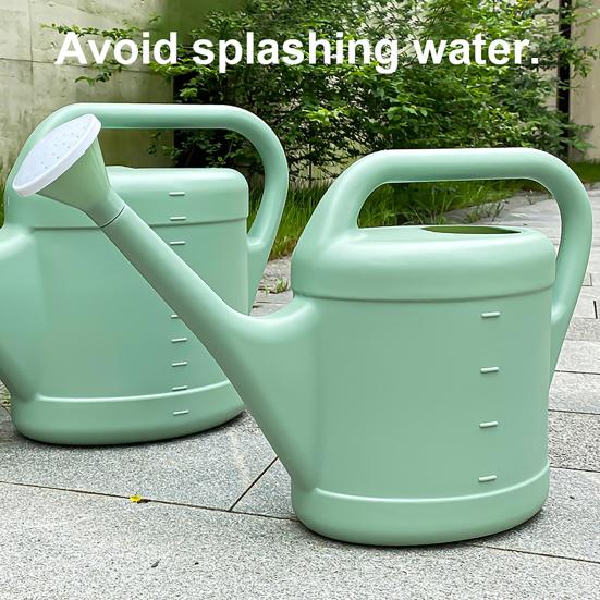 Watering Can Long Spout Large Capacity Easy Fill Ergonomic Grip Water Container UV-resistant Gardening Tools Watering Can