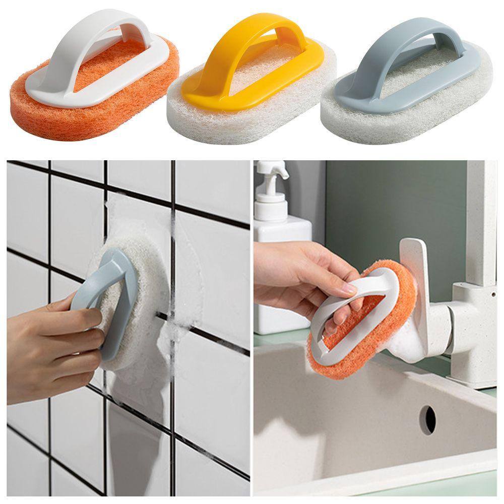 

Absorbent Eraser Kitchen Clean Dishwashing Handle Brush Cleaning Sponge Cleaning Brush