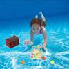 Diving Gem Pool Toy 10 Big Colorful Diamonds With Treasure Pirate Box Swimming