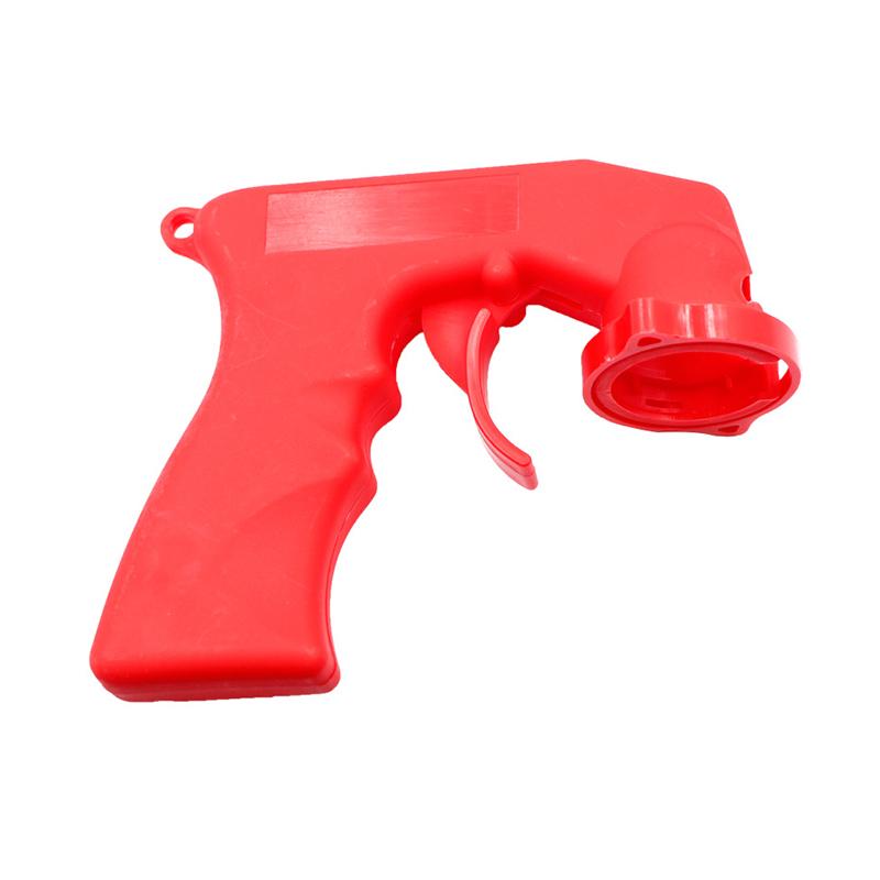 1 Pcs Spray Adaptor Paint Care Aerosol Spray Gun Handle with Full Grip Trigger Locking Car Paint Tool