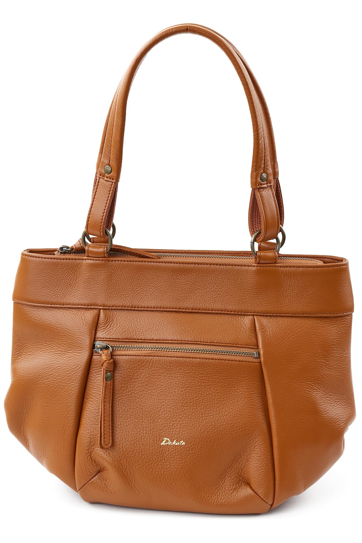 

Dakota Genuine Leather Tote Women s Bag, Camel, DA-1034770-45