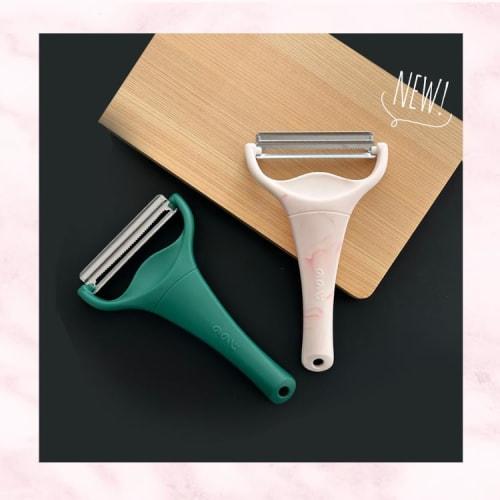 Kawabata Takisaburo Shoten Limited Edition Nonoji Cabbage Peeler, Cabpi MAX, Kitchen Goods, Time-Saving Peeler, Dual-Blade, Sharp, Fluffy Julienne, Po