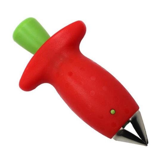 1/2/4Pcs Strawberry Huller Fruit Corer Tools Compact Portable Easy To Clean Multifunctional Strawberry Huller Stem Remover