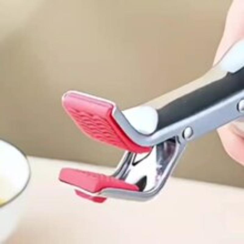Kitchen Essential Hot Plate Gripper, Anti-Scald Bowl Clip with Ergonomic Handle for Ovens and Air Fryers